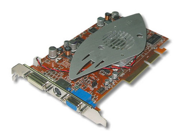 T. de Video ABIT Radeon 9600 con 256MB DDR, AGP 8X, DVI y Salida a TV.