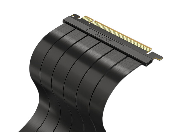 Cable Extensor Antec BK200 para Tarjeta de Video, PCI Express 4.0, 200mm. Color Negro.
