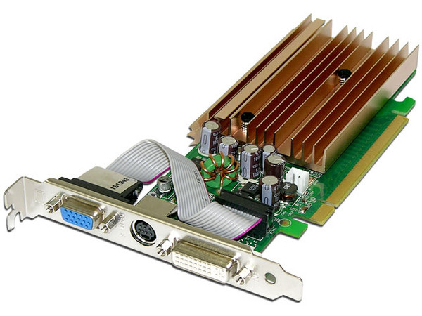 T. de Video Biostar GeForce 7200GS con 256MB DDR2, DVI y Salida a TV. Puerto PCI Express x 16