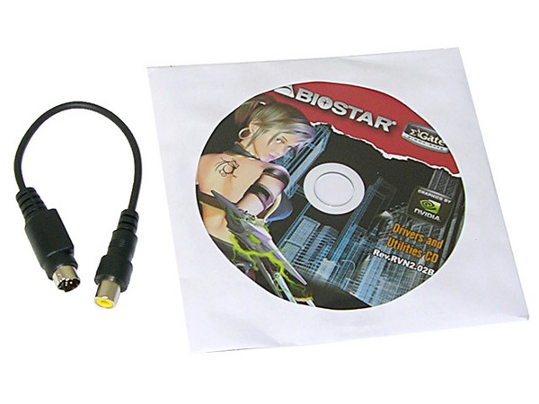 T. de Video BIOSTAR nVidia GeForce 6200A con 128MB, Salida a TV. Puerto AGP 8X
