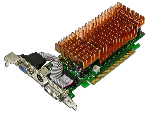 T. de Video Biostar GeForce 6200LE con 128MB DDR2, DVI y Salida a TV. Puerto PCI Express x 16