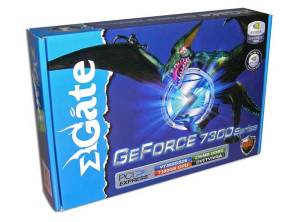 T. de Video Biostar GeForce 7300GS con 256MB DDR2, DVI y Salida a TV. Puerto PCI Express x 16