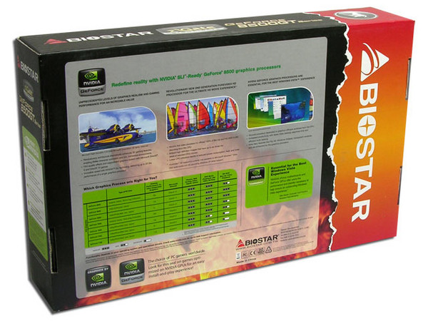 Tarjeta de Video Biostar NVIDIA GeForce 8500GT, 512MB DDR2, Salida a TV, 100% compatible con DirectX 10. Puerto PCI Express 16x