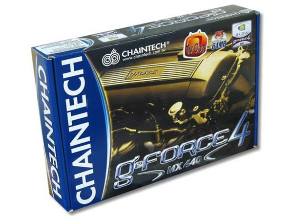 T. de video ChainTech G-FORCE4 MX440 DDR 64 retail.