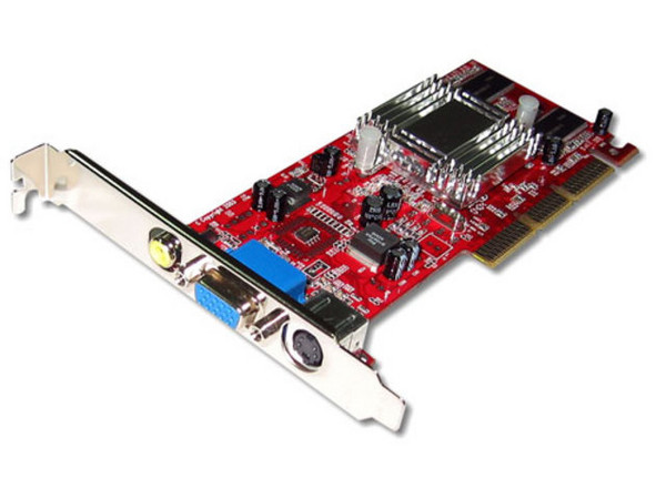 T. de Video Connect3D Radeon 7000 con 64MB DDR y Salida a TV