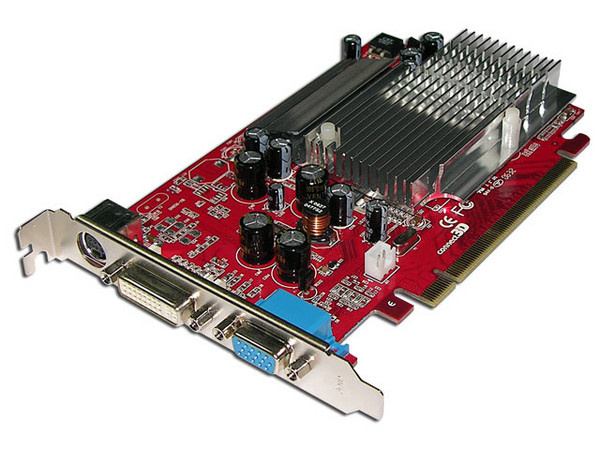 T. de Video Connect3D Radeon X300 SE con 128MB, Salida a TV. Puerto PCI Express x 16