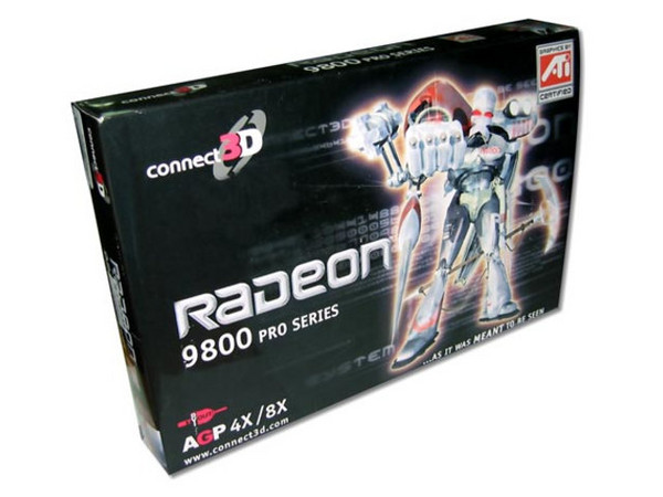 T. de Video Connect3D ATI Radeon 9800 PRO con 128MB DDR