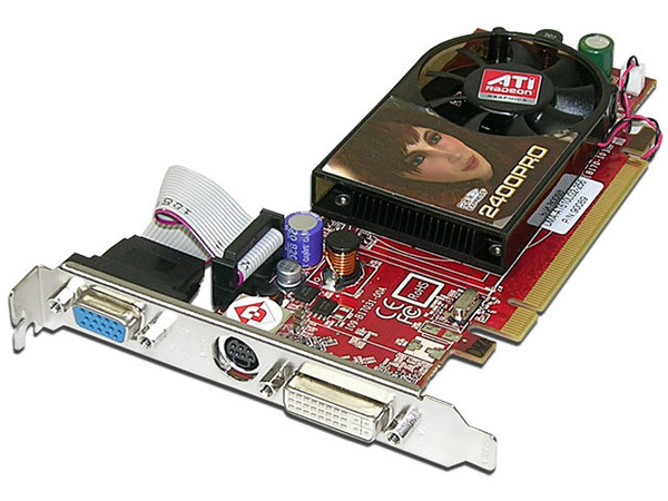 Tarjeta de Video Diamond ATI Radeon HD 2400PRO, 256MB DDR2, Salida a TV, 100% compatible con DirectX 10. Puerto PCI Express 16x