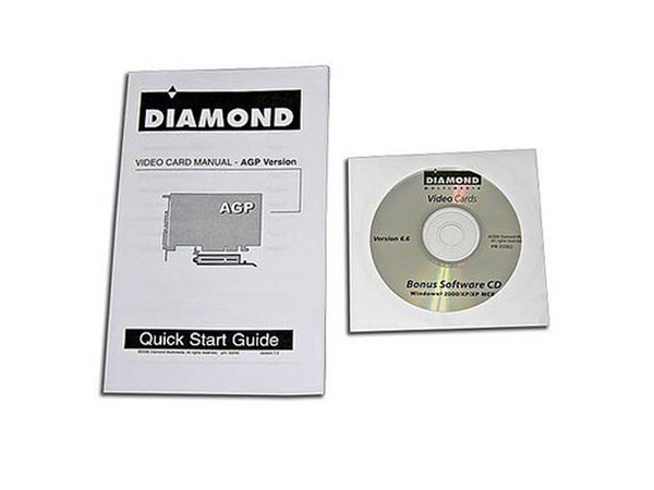 T. de Video Diamond ATI Radeon 9550 con 256MB, Salida a TV. Puerto AGP 8X