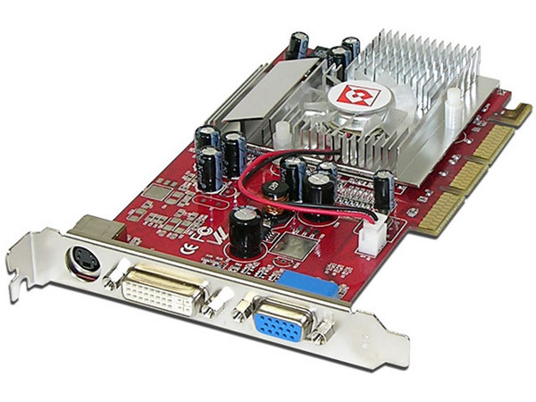 T. de Video Diamond ATI Radeon X1050 con 256MB, Salida a TV. Puerto AGP 8X