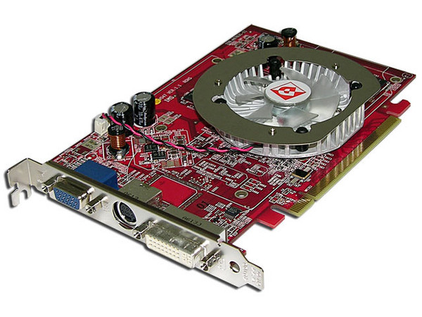 T. de Video Diamond ATI Radeon X1300 con 256MB, Salida a TV. Puerto PCI Express x 16
