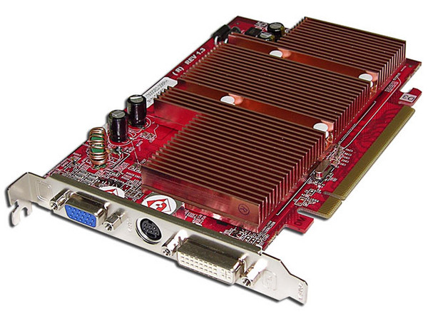 T. de Video Diamond ATI Radeon X1550 con 256MB, Salida a TV. Puerto PCI Express x 16