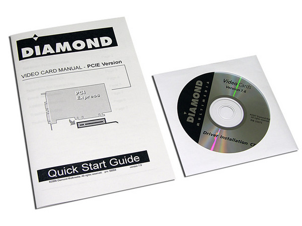 T. de Video Diamond ATI Radeon X1550 con 256MB, Salida a TV. Puerto PCI Express x 16