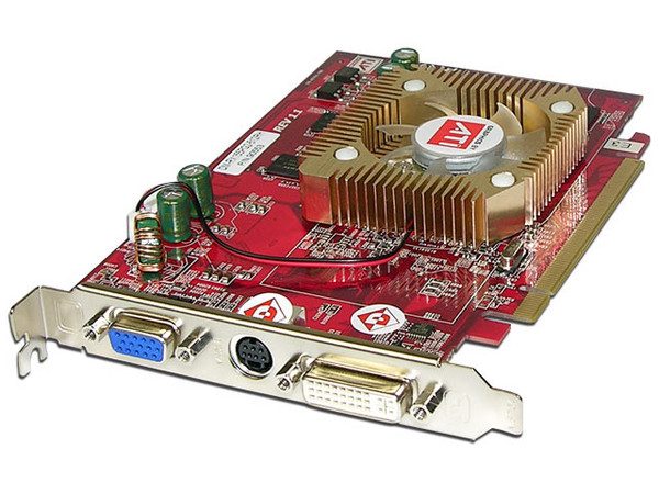 T. de Video Diamond ATI Radeon X1550 con 512MB, Salida a TV. Puerto PCI Express x 16