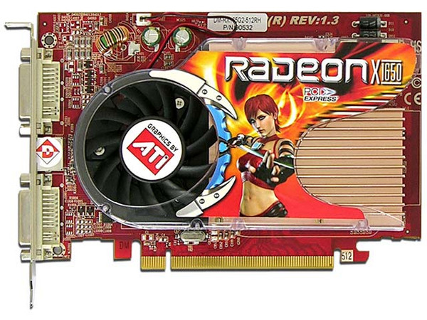 T. de Video Diamond ATI Radeon X1650 PRO SB Edition con 512MB, Salida a TV. Puerto PCI Express x 16