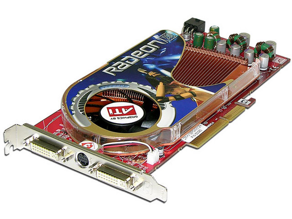 T. de Video Diamond ATI Radeon X1950 PRO con 512MB DDR3, Salida a TV. Puerto AGP (Requiere fuente con conector PCIE de 6 pines)