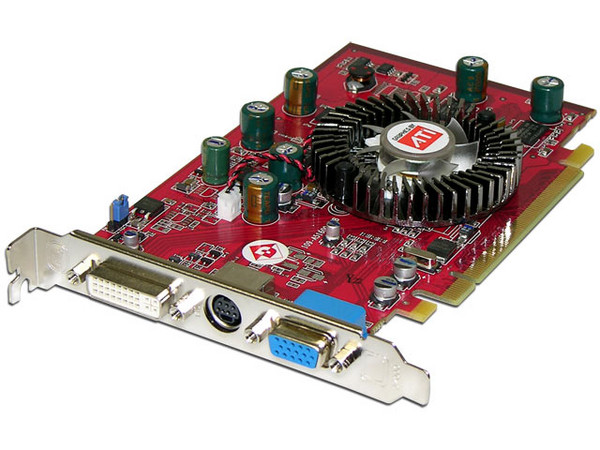 T. de Video Diamond ATI Radeon X550 con 256MB DDR2, Salida a TV. Puerto PCI Express x 16