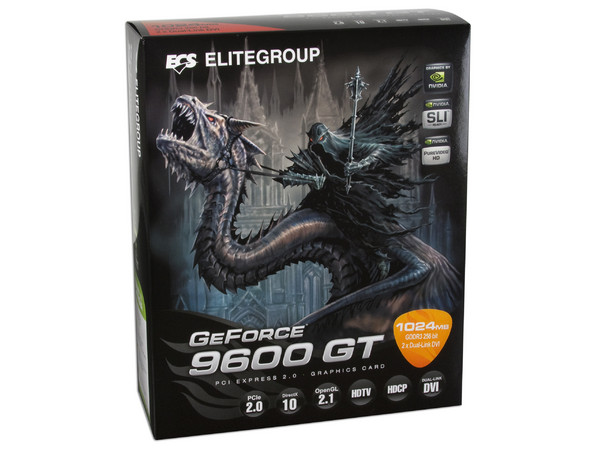 Tarjeta de Video ECS NVIDIA GeForce 9600GT, 1GB DDR3, Salida a TV. Puerto PCI Express 2.0