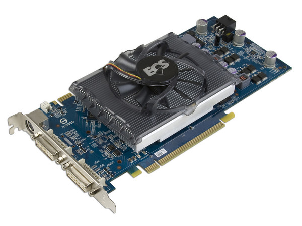 Tarjeta de Video ECS NVIDIA GeForce 9600GT, 1GB DDR2, Salida a TV. Puerto PCI Express 2.0