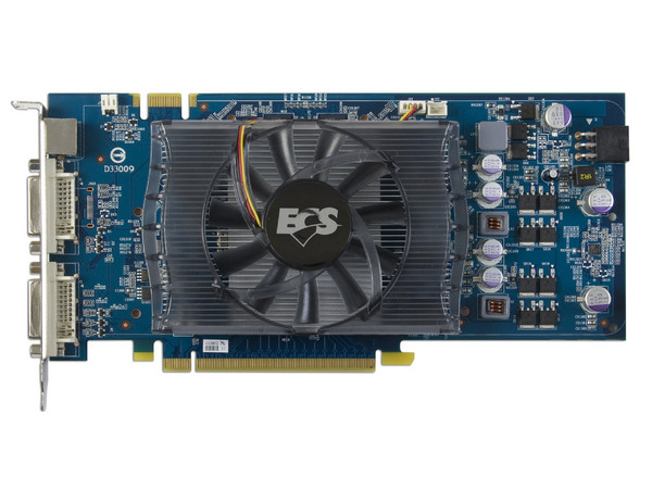Tarjeta de Video ECS NVIDIA GeForce 9600GT, 1GB DDR2, Salida a TV. Puerto PCI Express 2.0