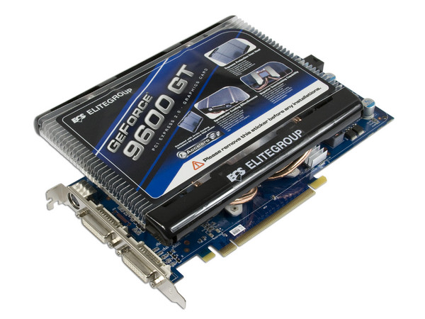 Tarjeta de Video ECS NVIDIA GeForce 9600GT con Artic Cooling Accelero S2, 2GB DDR2, Salida a TV. Puerto PCI Express 2.0