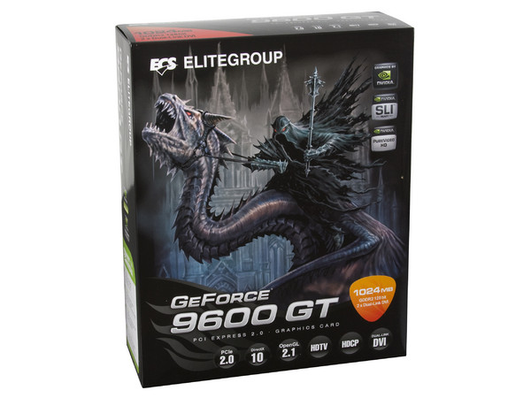 Tarjeta de Video ECS NVIDIA GeForce 9600GT, 1GB DDR2, Salida a TV. Puerto PCI Express 2.0