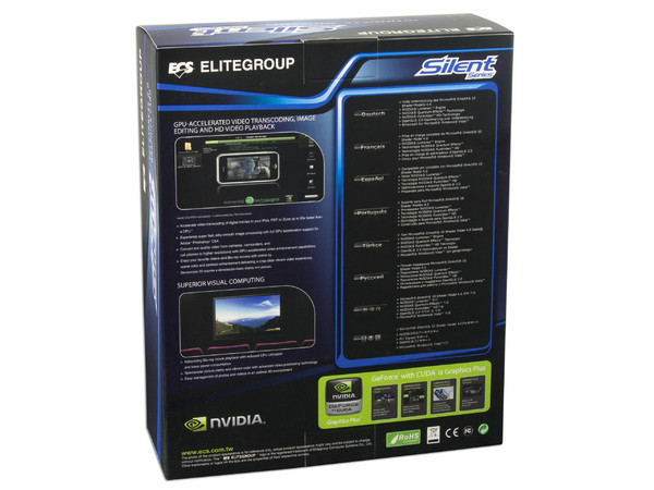 Tarjeta de Video ECS NVIDIA Silent GeForce 9400GT, 512MB DDR2, Salida a TV, Puerto PCI Express 2.0