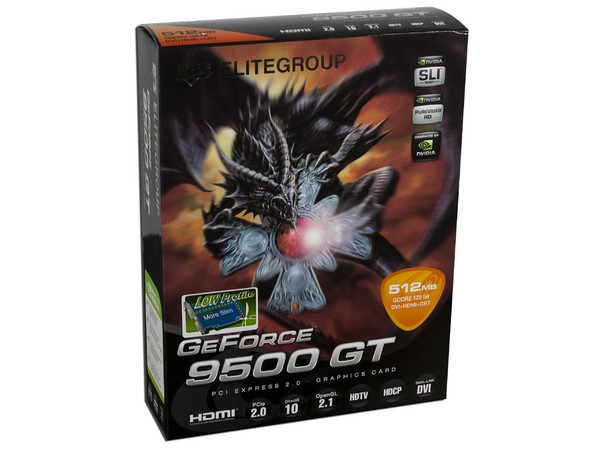 Tarjeta de Video ECS NVIDIA GeForce 9500GT, 512MB DDR2, Salida HDMI, Puerto PCI Express 2.0