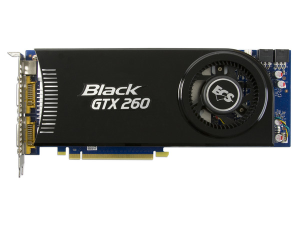 Tarjeta de Video ECS NVIDIA  Black GeForce GTX 260, 896MB DDR3. Puerto PCI Express 2.0