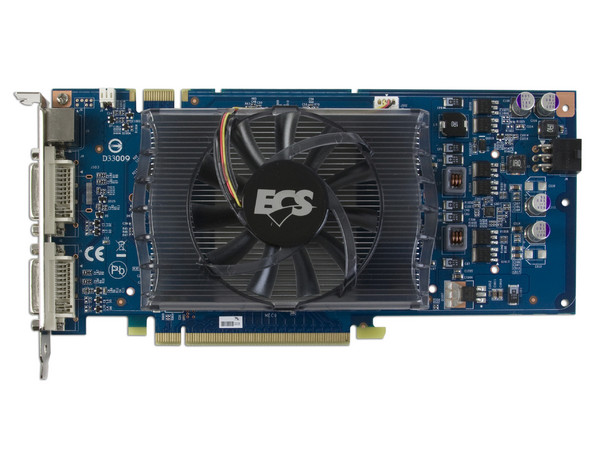 Tarjeta de Video ECS NVIDIA GeForce 9600GT, 512MB DDR3, Salida a TV. Puerto PCI Express 2.0