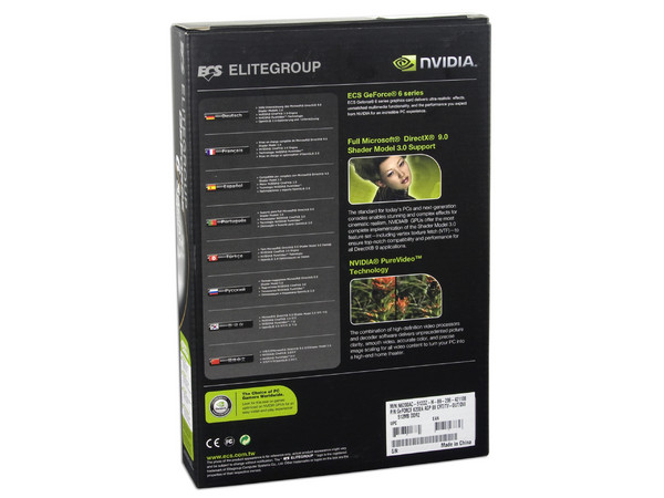 Tarjeta de Video ECS NVIDIA GeForce 6200 con 512MB DDR2, AGP 8x
