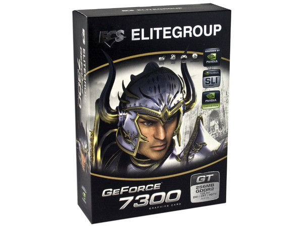 Tarjeta de Video ECS NVIDIA GeForce 7300GT, 256MB DDR2, Salida a TV. Puerto AGP 8X