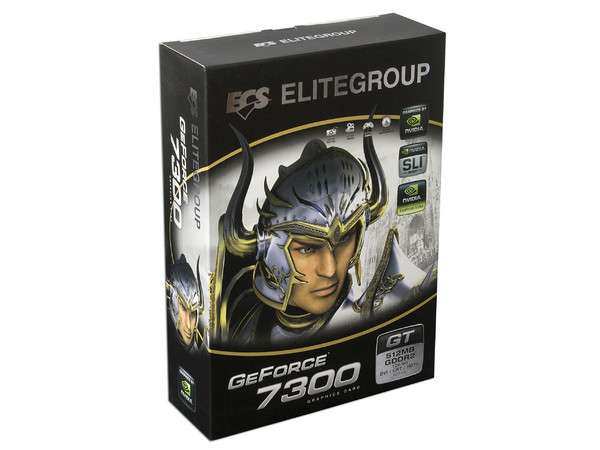 Tarjeta de Video ECS NVIDIA GeForce 7300GT, 512MB DDR2, Salida a TV. Puerto AGP 8X