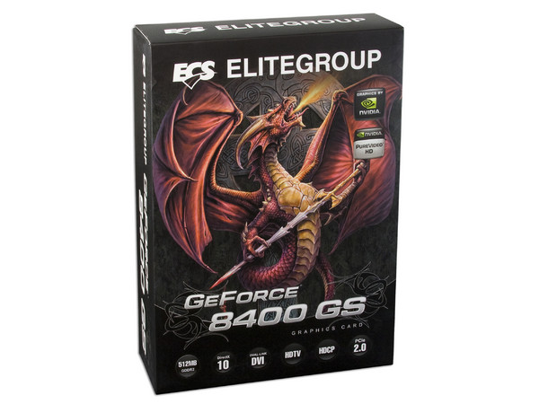 Tarjeta de Video ECS NVIDIA GeForce 8400 GS, 512MB DDR2, Salida a TV. Puerto PCI Express x16