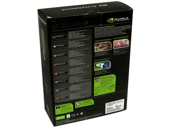  Tarjeta de Video ECS NVIDIA GeForce 8600GTS PLUS EDITION, 256MB DDR3, Salida a TV, 100% compatible con DirectX 10. Puerto PCI Express 16x