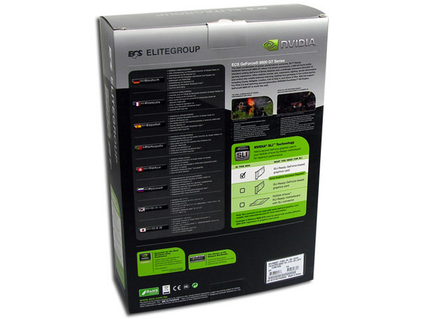 Tarjeta de Video ECS NVIDIA GeForce 8800GT, 512MB DDR3, Salida a TV, 100% compatible con DirectX 10. Puerto PCI Express 2.0
