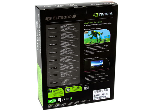 Tarjeta de Video ECS NVIDIA GeForce 9500GT, 1GB DDR2,HDMI. Puerto PCI Express 2.0