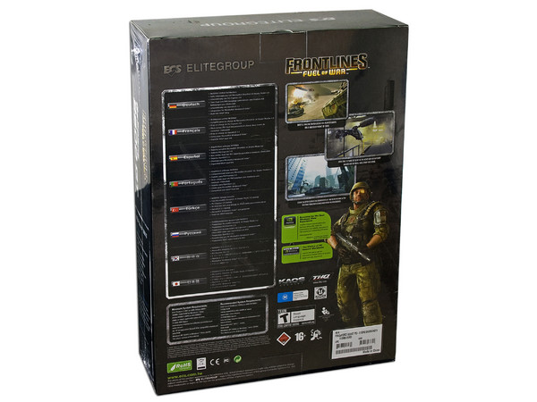 Tarjeta de Video ECS NVIDIA GeForce 9600GT, 512MB DDR3, Salida a TV, 100% compatible con DirectX 10. Puerto PCI Express 2.0.
Incluye el Juego Frontlines Fuel of War