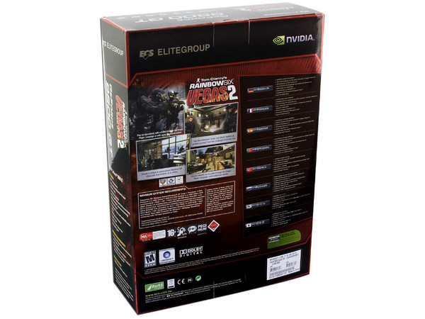 Tarjeta de Video ECS NVIDIA GeForce 9800GT con Artic Cooling Accelero S1, 512MB DDR3, Salida a TV. Puerto PCI Express 2.0.
Incluye el Juego Tom Clancys Rainbow Six Vegas 2