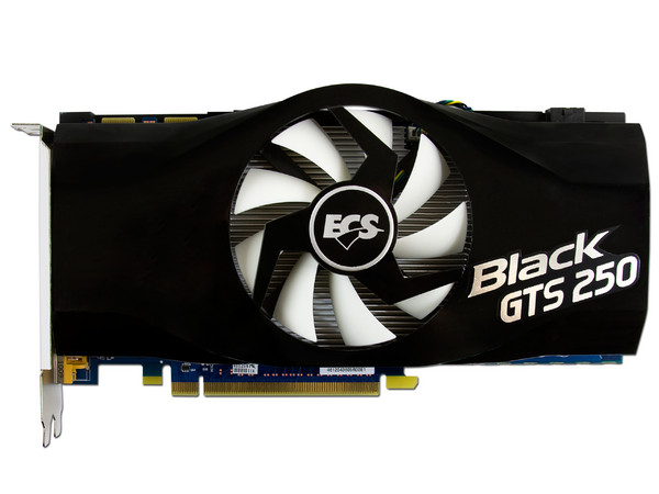 Tarjeta de Video ECS NVIDIA GeForce Black GTS 250, 2GB DDR3, S-Video, Dual-Link DVI. Puerto PCI Express 2.0