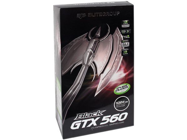 Tarjeta de Video ECS NVIDIA GeForce Black GTX 560 Over Clock, 1024MB GDDR5, Mini HDMI, Dual-Link DVI, Puerto PCI Express 2.0
