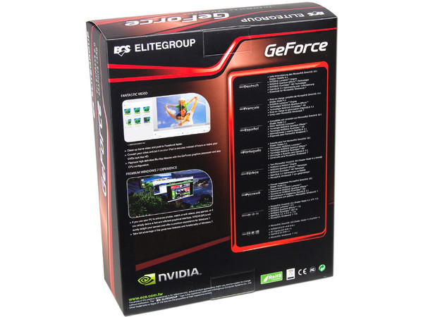 Tarjeta de Video ECS NVIDIA GeForce G210, 1GB DDR3, HDMI, DVI. Puerto PCI Express 2.0