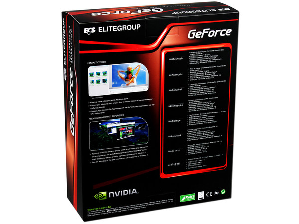 Tarjeta de Video ECS NVIDIA GeForce  210, 1GB DDR2, HDMI. Puerto PCI Express 2.0