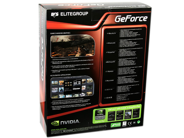 Tarjeta de Video ECS NVIDIA GeForce GT 240, 1GB DDR3, HDMI. Puerto PCI Express 2.0