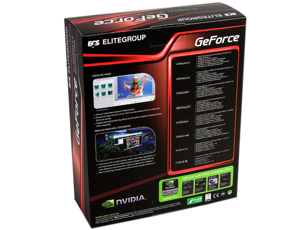 Tarjeta de Video ECS NVIDIA GeForce GT 240, 1GB DDR5, HDMI. Puerto PCI Express 2.0 