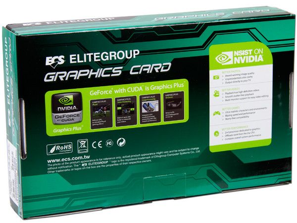 Tarjeta de Video ECS NVIDIA GeForce GT 430, 2GB DDR3, HDMI. Puerto PCI Express 2.0