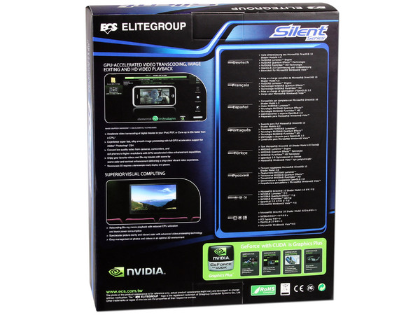 Tarjeta de Video ECS NVIDIA GeForce Silent G210, 1GB DDR2, HDMI. Puerto PCI Express 2.0