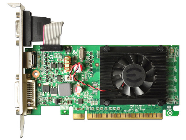 Tarjeta de Video NVIDIA GeForce 210 EVGA, 1GB GDDR3, 1xHDMI, 1xDVI, 1xVGA, PCI Express x16 2.0