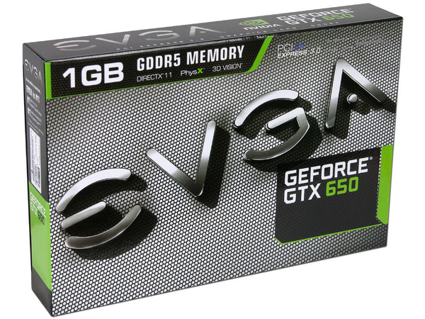 Tarjeta de Video EVGA NVIDIA GeForce GTX 650, 1 GB GDDR5, Mini HDMI, DVI, Puerto PCI Express 3.0.