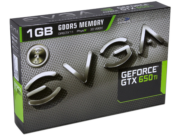 Tarjeta de Video EVGA NVIDIA GeForce GTX 650 Ti, 1 GB GDDR5, Mini HDMI, DVI, Puerto PCI Express 3.0.